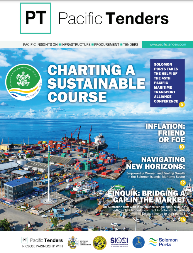 Pacific Tenders Magazine - Issue 13 (April to June 2023)